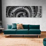 Akustikrahmen im Panoramaformat