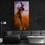 Leuchtrahmen im Hochformat